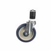 Picture of Standard Duty 1-5/8" Expanding Stem Caster With 5" Blue Polyurethane Wheel