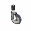 Picture of Standard Duty 1-5/8" Expanding Stem Caster With 5" Blue Polyurethane Wheel