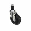 Picture of Medium Duty 1" Expanding Stem Caster With 3-1/2" Black Rubber Wheel