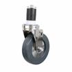 Picture of Medium Duty 1-5/8" Expanding Stem Caster With 5" Gray Rubber Wheel