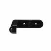 Picture of 4-1/16" L x 1" W x 7/8" H Black PVC Corner Bumper With Rounded Ends