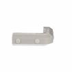 Picture of 3-3/8" L x 1" W x 7/8" H Gray PVC Contempo Corner Bumper Interface With Hole Plugs