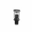 Picture of Medium Duty 2-3/8" x 3-5/8"  Plate Caster With 4" Black Polyolefin Wheel