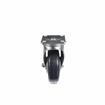 Picture of Medium Duty 2-3/8" x 3-5/8"  Plate Caster With 4" Blue Polyurethane Wheel