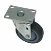 Picture of Medium Duty 2-3/8" x 3-5/8"  Plate Caster With 4" Gray Polyurethane Wheel