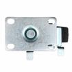 Picture of Medium Duty 2-3/8" x 3-5/8"  Plate Caster With 5" Black Rubber Wheel With Brake