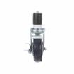 Picture of Medium Duty 1" Expanding Stem Caster With 4" Blue Polyurethane Wheel With Brake