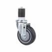 Picture of Medium Duty 1" Expanding Stem Caster With 4" Blue Polyurethane Wheel