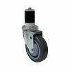 Picture of Medium Duty 1-1/4" Expanding Stem Caster With 4" Gray Polyurethane Wheel