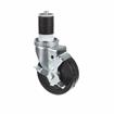 Picture of Medium Duty 1-5/8" Expanding Stem Caster With 3" Black Rubber Wheel With Brake
