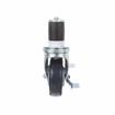 Picture of Medium Duty 1-5/8" Expanding Stem Caster With 3" Blue Polyurethane Wheel With Brake