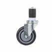 Picture of Medium Duty 1-5/8" Expanding Stem Caster With 4" Blue Polyurethane Wheel