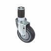 Picture of Medium Duty 1-5/8" Expanding Stem Caster With 4" Blue Polyurethane Wheel
