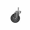 Picture of Medium Duty 1/2-13 x 1-1/2" Threaded Stem Caster With 3" Blue Polyurethane Wheel