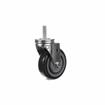 Picture of Medium Duty 1/2-13 x 1-1/2" Threaded Stem Caster With 3" Blue Polyurethane Wheel