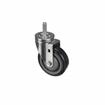 Picture of Medium Duty 1/2-13 x 1-1/2" Threaded Stem Caster With 3" Blue Polyurethane Wheel