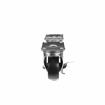 Picture of Caster Kit, Medium Duty 2-3/8" x 3-5/8" Plate Caster With 3" Black Polyolefin Wheel, 2 Brake And 2 Non-Brake In Retail Box