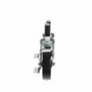Picture of Caster Kit, Medium Duty 1" Expanding Stem Caster With 5" Black Polyolefin Wheel, 2 Brake And 2 Non-Brake In Retail Box