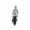 Picture of Caster Kit, Medium Duty .846" x 2-3/4" Spring Ring Stem Caster With 5" Black Polyolefin Wheel, 2 Brake And 2 Non-Brake In Retail Box
