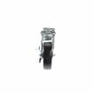 Picture of Caster Kit, Medium Duty 2-3/8" x 3-5/8" Plate Caster With 5" Black Polyolefin Wheel, 2 Brake And 2 Non-Brake In Retail Box