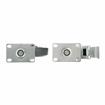 Picture of Caster Kit, Medium Duty 2-3/8" x 3-5/8" Plate Caster With 5" Gray Polyurethane Wheel, 2 Top Brake And 2 Non-Brake In Retail Box