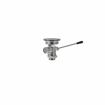Picture of TOP-LINE® Lever Handle Drain, 3-1/2" Sink Opening, 1-1/2" Male Outlet Brass