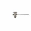 Picture of Encore®  Twist Handle Drain, 3-1/2" Sink Opening, 2" Outlet with Brass 1-1/2" Male Reducer
