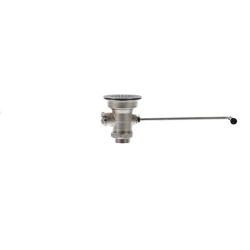 Picture of Encore®  Twist Handle Drain, 3-1/2" Sink Opening, 2" Outlet with Brass 1-1/2" Male Reducer