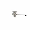Picture of Encore®  Twist Handle Drain, 3-1/2" Sink Opening, 2" Outlet with Brass 1-1/2" Male Reducer