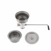 Picture of Encore® Twist Handle Box Pattern Drain, 6-1/2" Sink Opening, 2" Outlet with Overflow Assembly