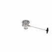 Picture of Encore® Quik-Flo Rotary Drain with Flat Strainer, 3-1/2" Sink Opening, 2" Male or 1-1/2" Female Outlet