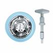 Picture of TOP-LINE® SinkMate Universal ABS Rotary Drain with 6" Handle, 3-1/2" Sink Opening, 1-1/2" & 2" Outlet