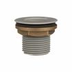Picture of Encore® Gray ABS Sink Drain 1-1/2" L, 1-3/8" Dia. Sink Opening, 2" Face Flange, Includes: Locknut & Washer, 1" NPS