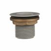 Picture of Encore® Gray ABS Sink Drain 1-1/2" L, 1-3/8" Dia. Sink Opening, 2" Face Flange, Includes: Locknut & Washer, 1" NPS