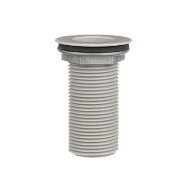 Picture of Encore® Gray ABS Sink Drain 2-7/8" L, 1-3/8" Dia. Sink Opening, 2" Face Flange, Includes: Locknut & Washer, 1" NPS
