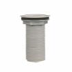 Picture of Encore® Gray ABS Sink Drain 2-7/8" L, 1-3/8" Dia. Sink Opening, 2" Face Flange, Includes: Locknut & Washer, 1" NPS
