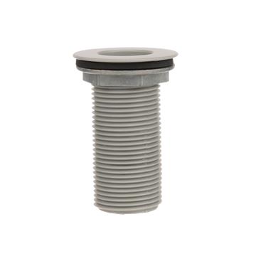 Picture of Encore® Gray ABS Sink Drain 2-7/8" L, 1-3/8" Dia. Sink Opening, 2" Face Flange, Individually Packed with Locknut & Washer, 1" NPT