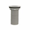 Picture of Encore® Gray ABS Sink Drain 2-7/8" L, 1-3/8" Dia. Sink Opening, 2" Face Flange, Individually Packed with Locknut & Washer, 1" NPT