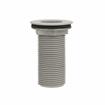 Picture of Encore® Gray ABS Sink Drain 2-7/8" L, 1-3/8" Dia. Sink Opening, 2" Face Flange, Individually Packed with Locknut & Washer, 1" NPT