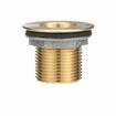 Picture of Encore® Brass Sink Drain 1-1/2" L, 1-3/8" Dia. Sink Opening, 2" Face Flange, Includes: Locknut & Washer, 1" NPS