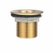Picture of Encore® Brass Sink Drain 1-1/2" L, 1-3/8" Dia. Sink Opening, 2" Face Flange, Includes: Locknut & Washer, 1" NPS