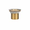 Picture of Encore® Brass Sink Drain 1-1/2" L, 1-3/8" Dia. Sink Opening, 2" Face Flange, Includes: Locknut, Washer and Stopper, 1" NPS