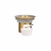 Picture of Encore® Brass Sink Drain 1-1/2" L, 1-3/8" Dia. Sink Opening, 2" Face Flange, Includes: Locknut, Washer and Stopper, 1" NPS