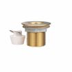 Picture of Encore® Brass Sink Drain 1-1/2" L, 1-3/8" Dia. Sink Opening, 2" Face Flange, Includes: Locknut, Washer and Stopper, 1" NPS