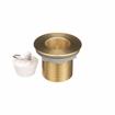 Picture of Encore® Brass Sink Drain 1-1/2" L, 1-3/8" Dia. Sink Opening, 2" Face Flange, Includes: Locknut, Washer and Stopper, 1" NPS