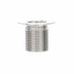 Picture of Encore® Nickel Plated Brass Sink Drain 1-1/2" L, 1-3/8" Dia. Sink Opening, 2" Face Flange, 1" NPS