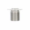 Picture of Encore® Nickel Plated Brass Sink Drain 1-1/2" L, 1-3/8" Dia. Sink Opening, 2" Face Flange, 1" NPS