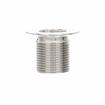 Picture of Encore® Nickel Plated Brass Sink Drain 1-1/2" L, 1-3/8" Dia. Sink Opening, 2" Face Flange, 1" NPS
