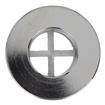 Picture of Encore® Nickel Plated Brass Sink Drain 1-1/2" L, 1-3/8" Dia. Sink Opening, 2" Face Flange, 1" NPS