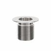 Picture of Encore® Nickel Plated Brass Sink Drain 1-1/2" L, 1-3/8" Dia. Sink Opening, 2" Face Flange, Includes: Locknut & Washer, 1" NPS